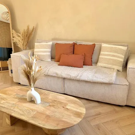 Appartement T2 Design Terrasse, Climatisé, Netflix Mulhouse