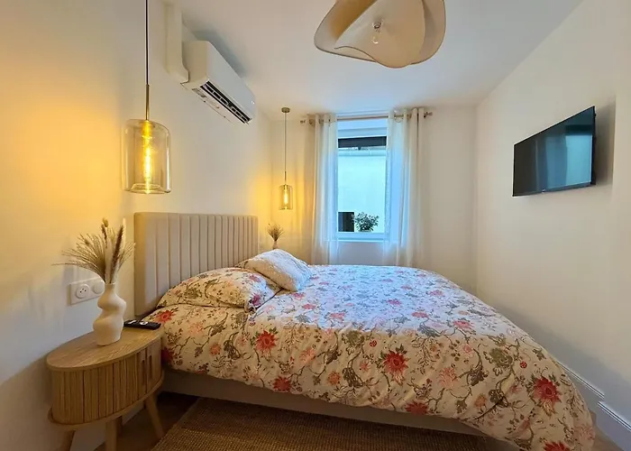 Appartement T2 Design Terrasse, Climatisé, Netflix *