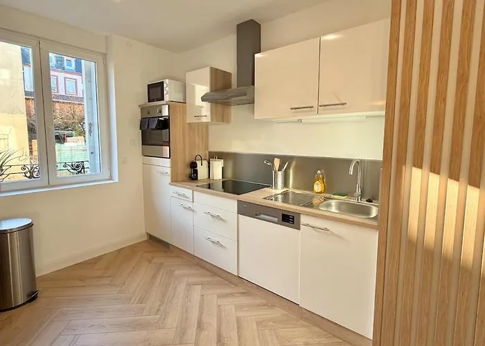 Appartement T2 Design Terrasse, Climatisé, Netflix